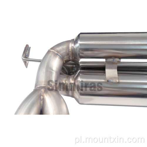 BMW M3 3.2L Pełna wydajność układ wydechowy Oś